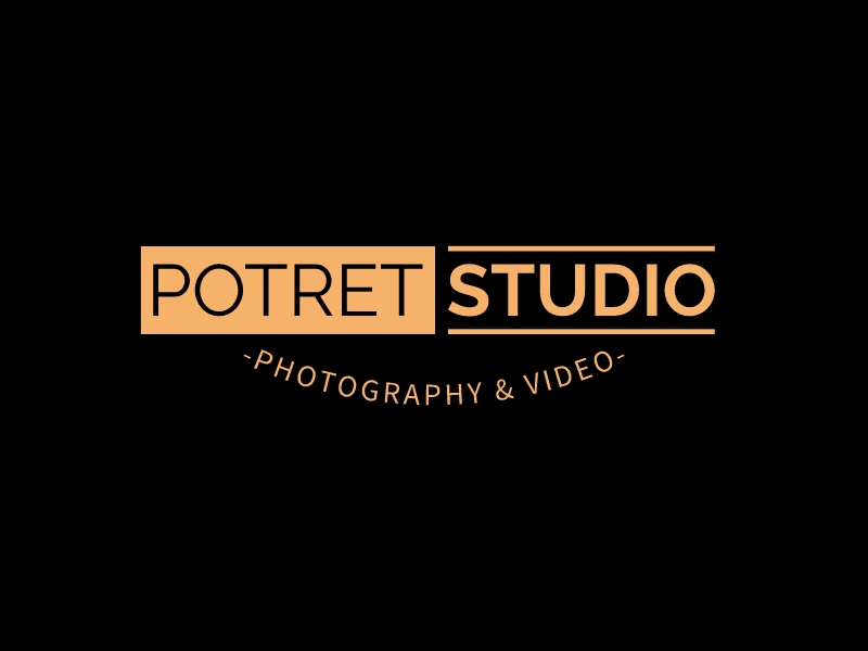 Potret Studio logo design