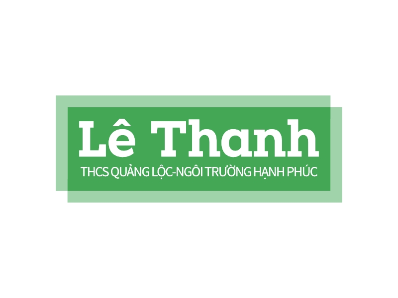 Lê Thanh Logo Maker - Design Lê Thanh logos online