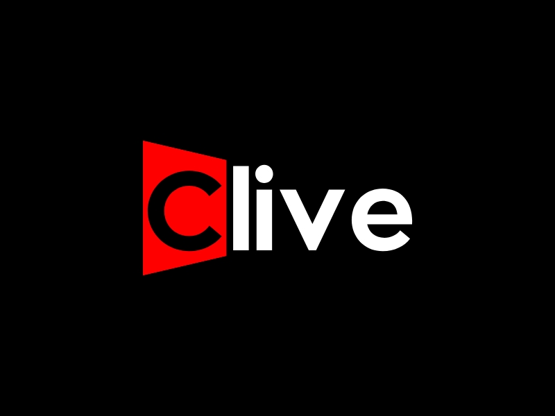 Clive logo design