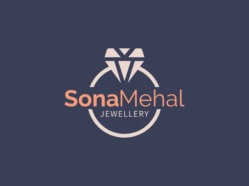 Sona Mehal logo design