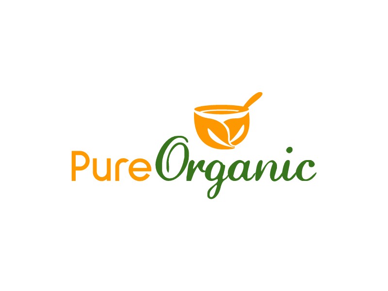 Pure Organic logo design