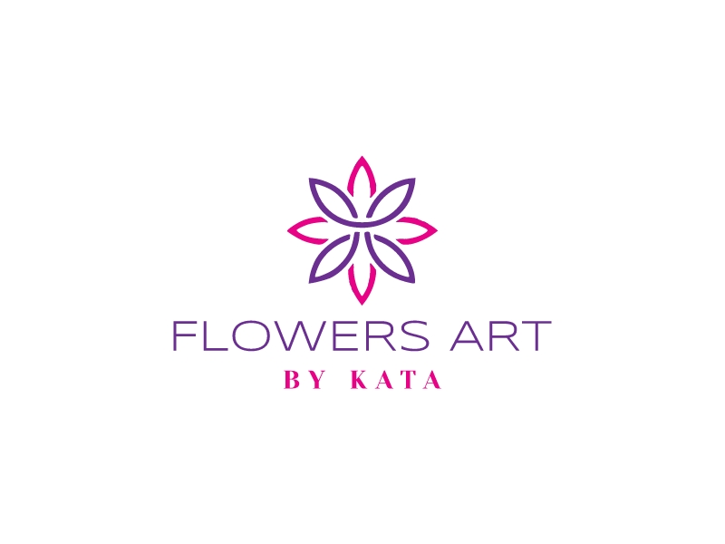 FLOWERS ART logo design