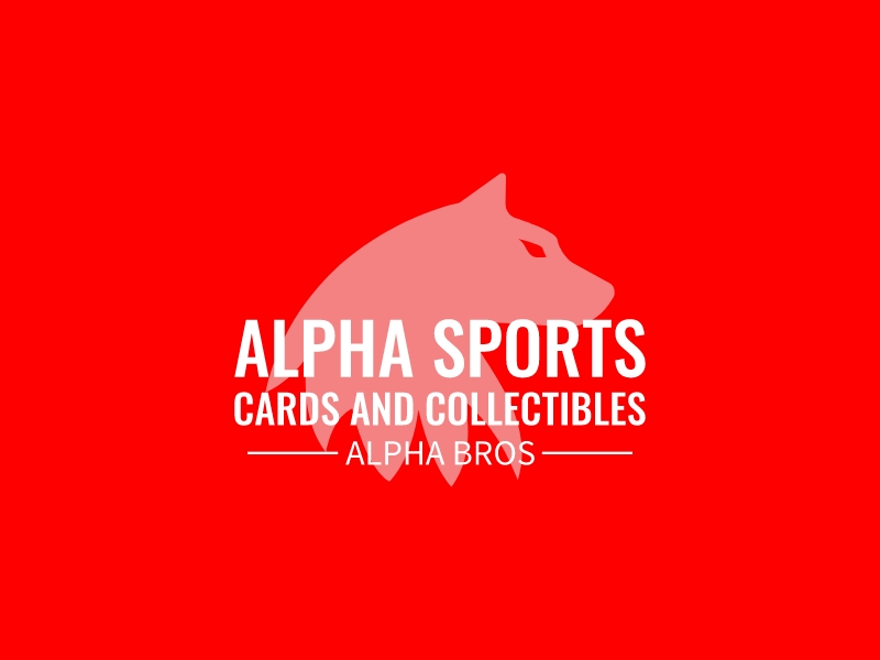 Alpha sports Cards and collectibles Logo Maker - Design Alpha sports Cards and collectibles logos online