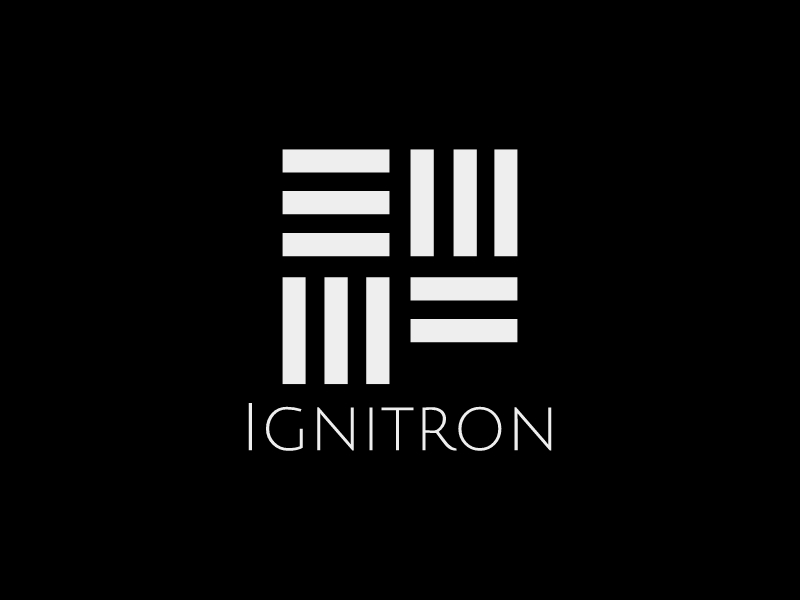 Ignitron logo design