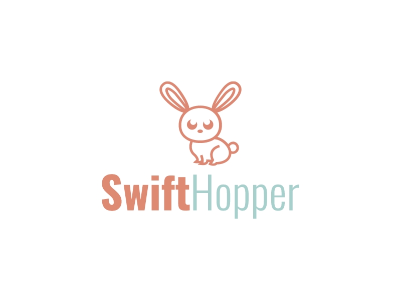 Swift Hopper logo design