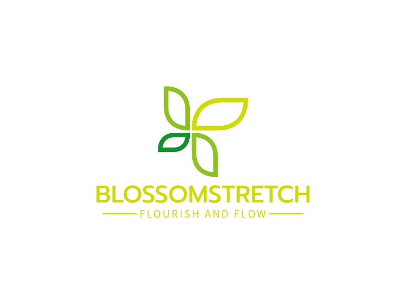 BlossomStretch logo design
