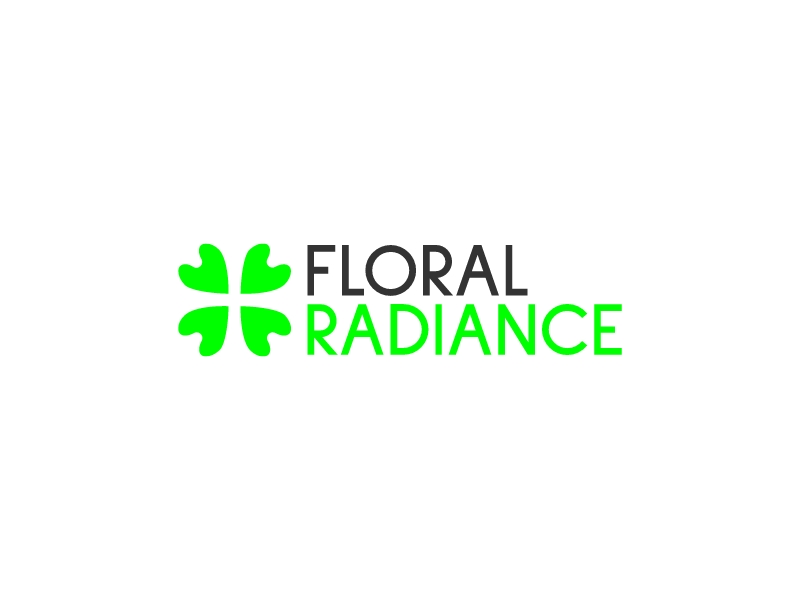 Floral Radiance logo design