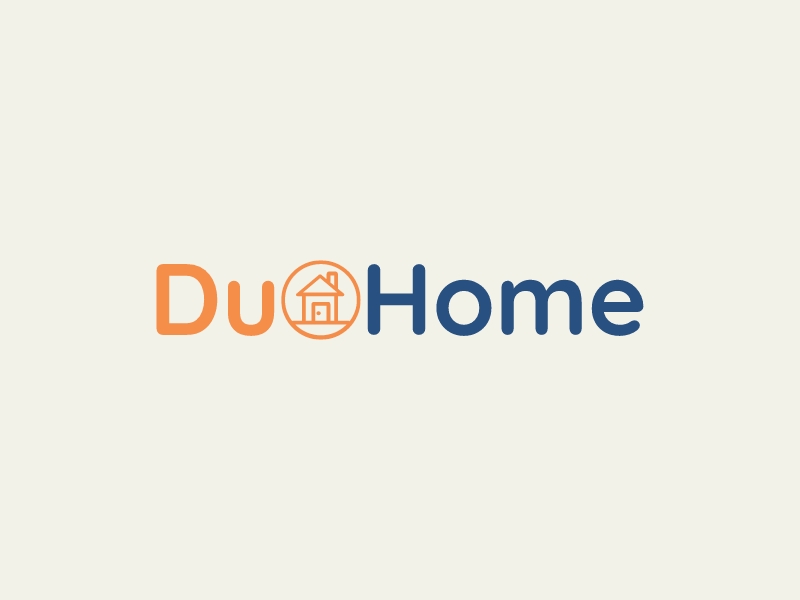 Du Home logo design - LogoAI.com