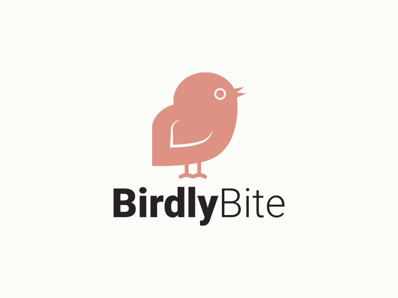 Birdly Bite logo design