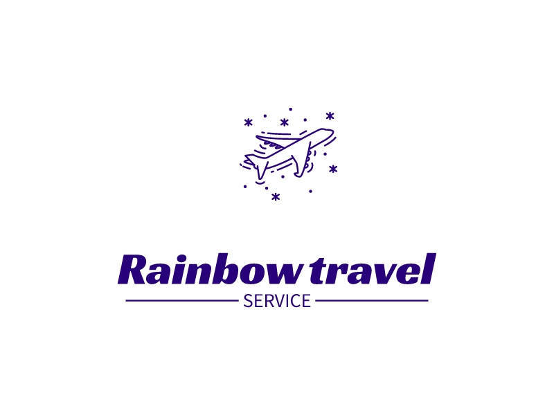 Rainbow travel Logo Maker - Design Rainbow travel logos online