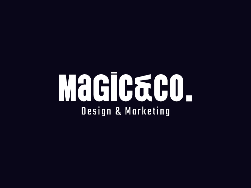 Magic&Co. logo design