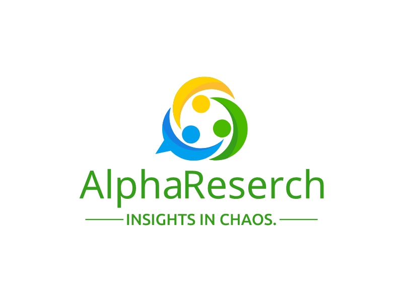 Alpha Reserch logo design