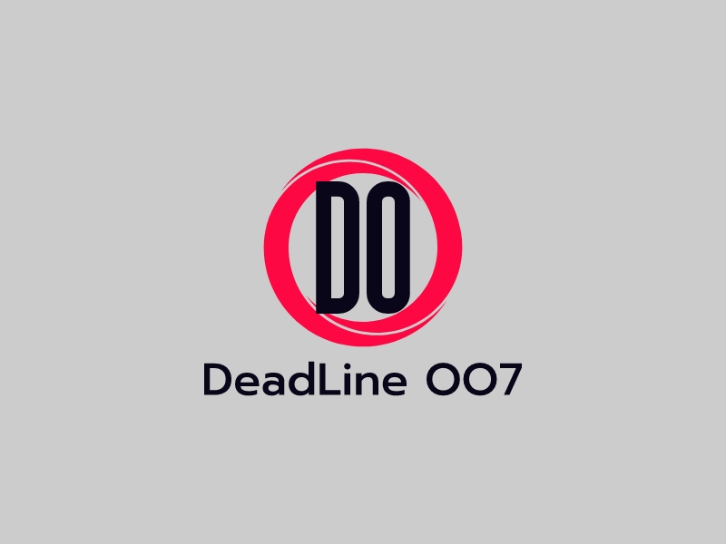 DeadLine OO7 Logo Maker - Design DeadLine OO7 logos online