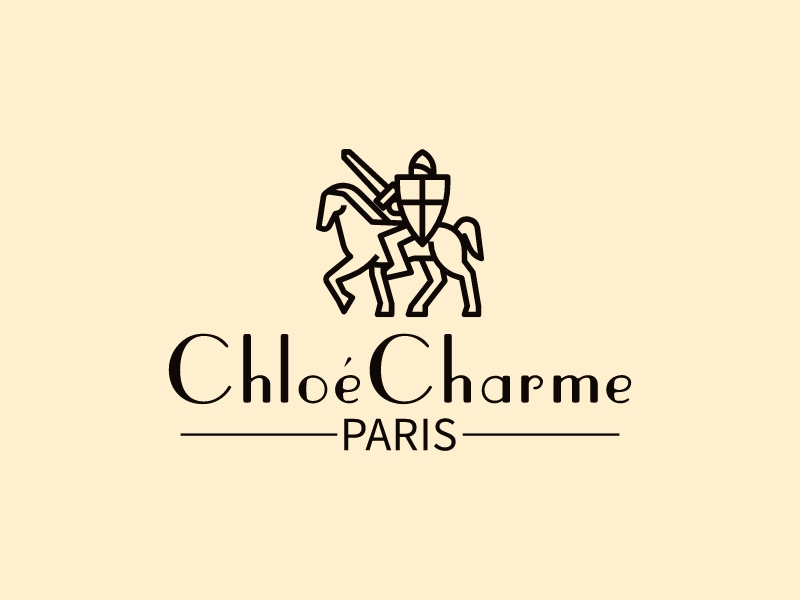 Chloé Charme logo design