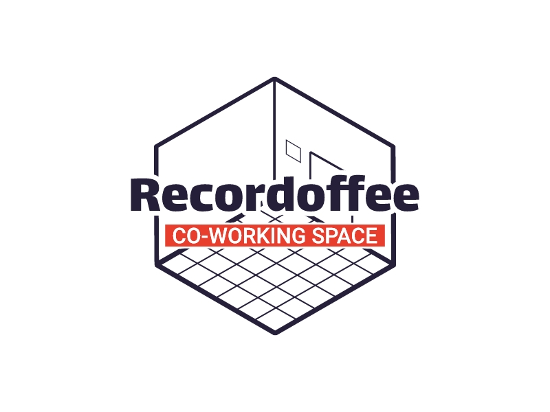Recordoffee logo design