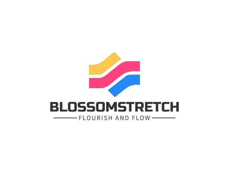 BlossomStretch logo design