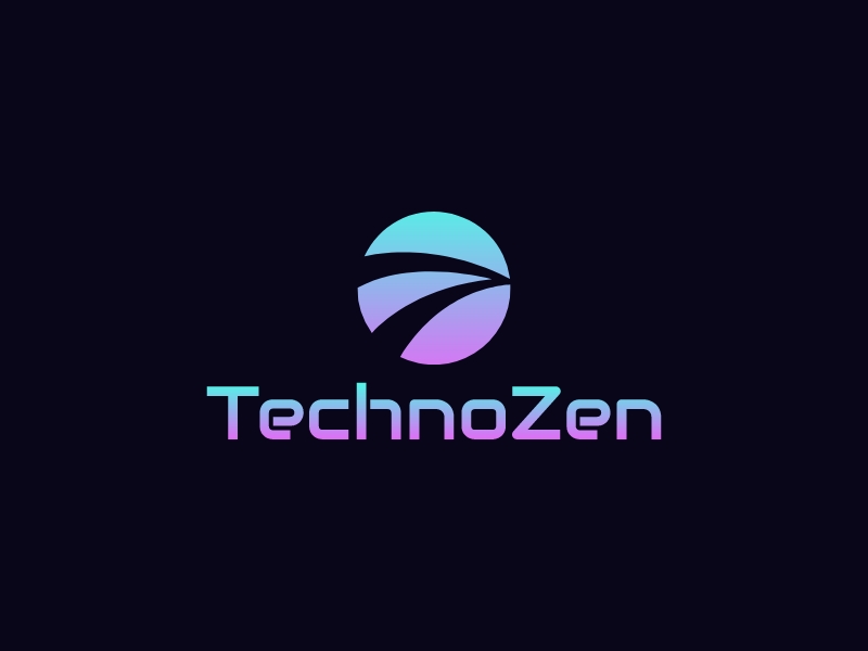 TechnoZen logo design