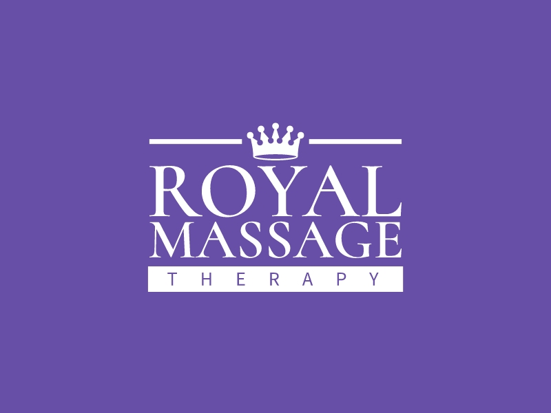 Royal Massage logo design
