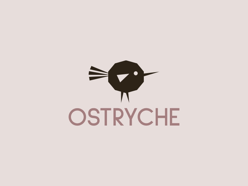 OSTRYCHE logo design