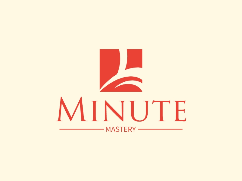Minute logo design