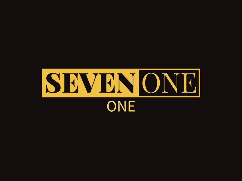 seven one Logo Maker - Design seven one logos online