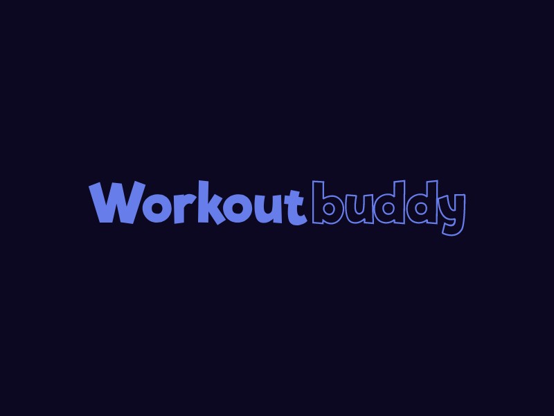 Workout buddy Logo Maker - Design Workout buddy logos online