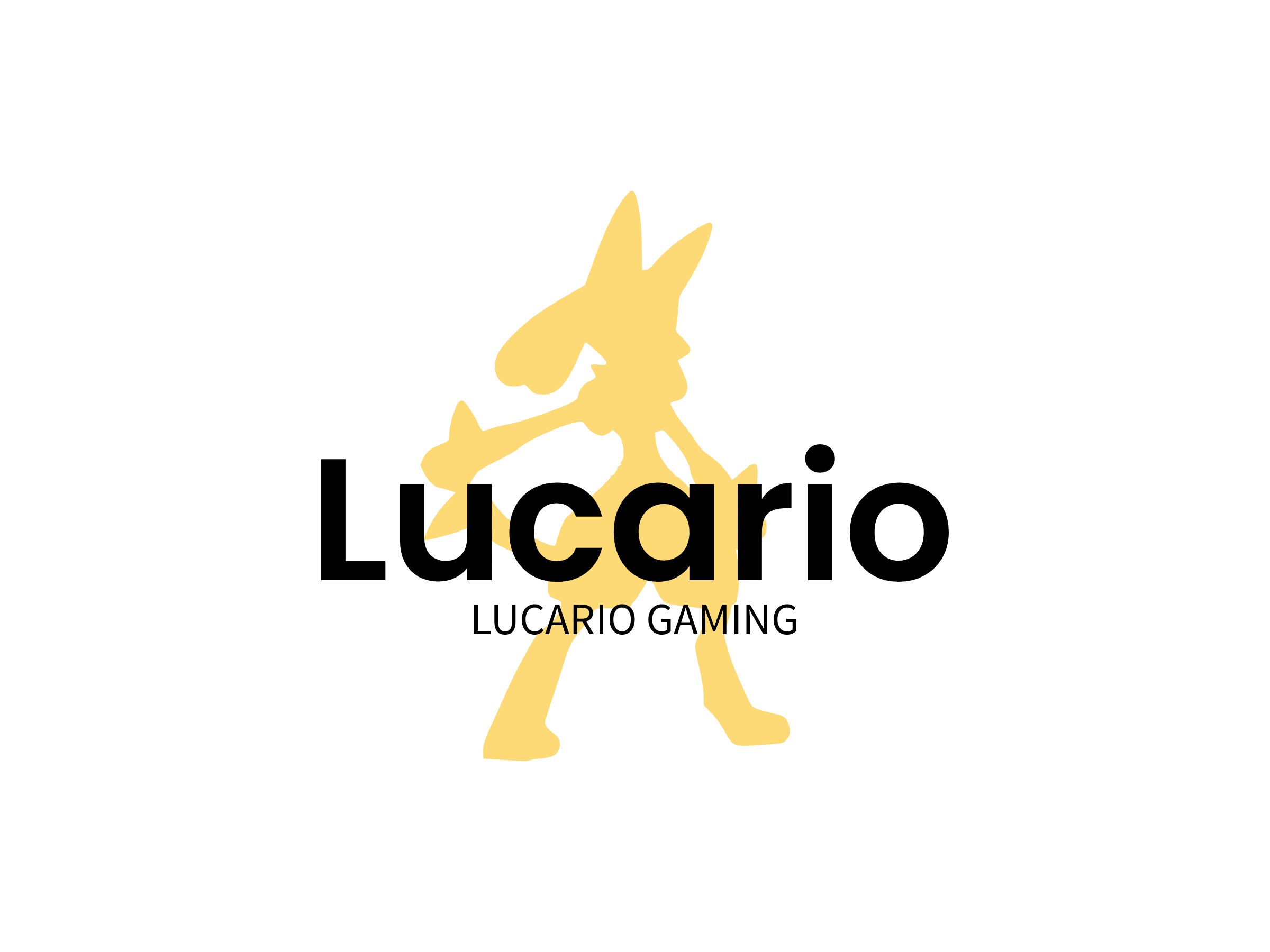 Lucario logo design