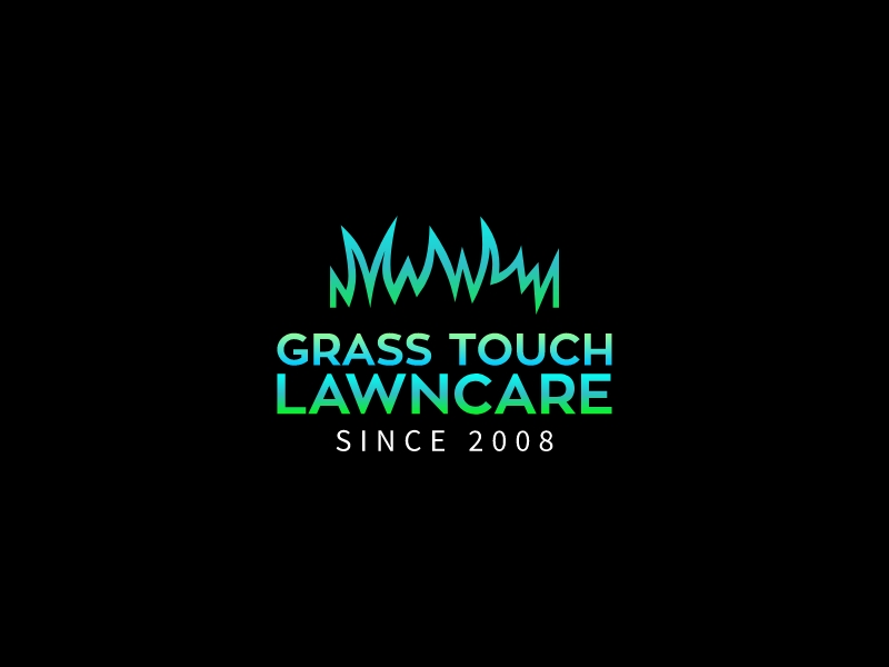 Grass Touch Lawncare logo design