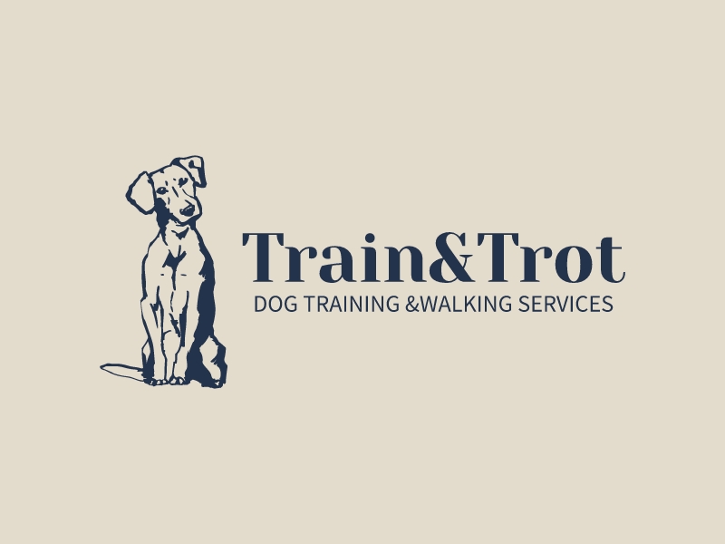 Train&Trot logo design