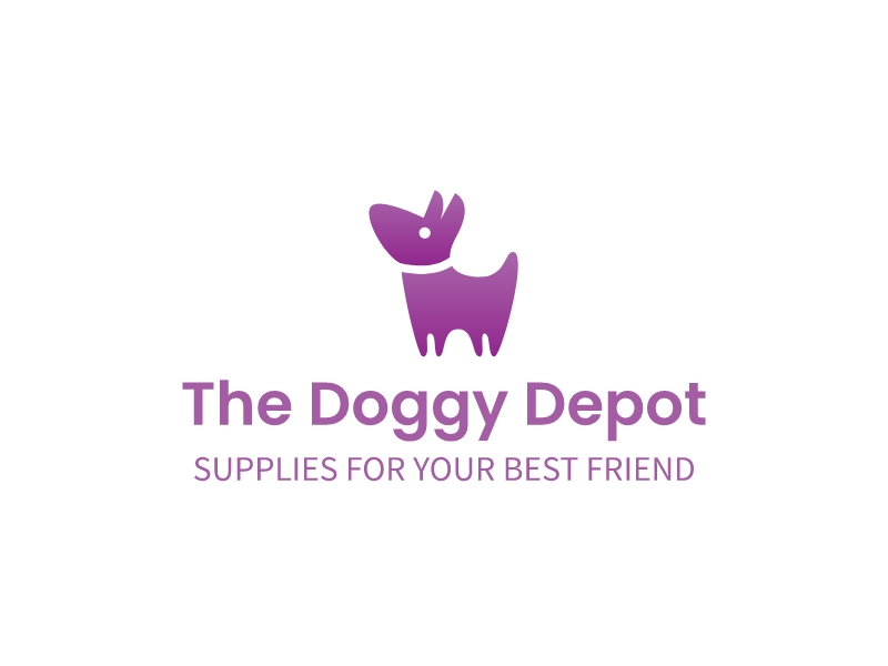 The Doggy Depot logo design