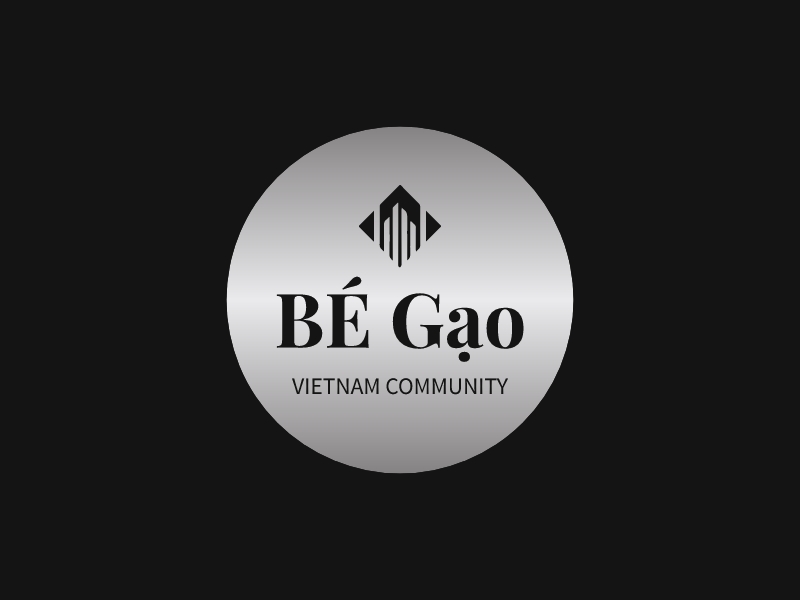 BÉ Gạo logo design