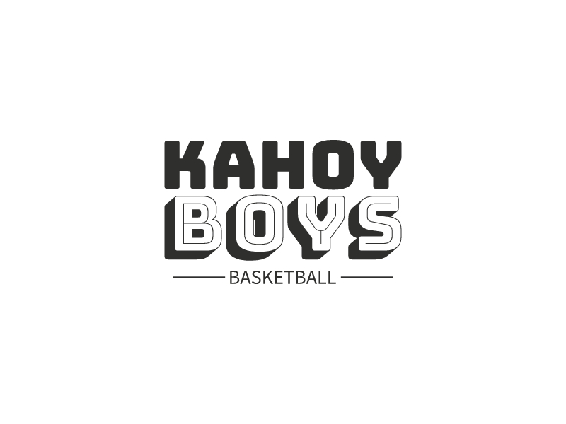 Kahoy boys logo design
