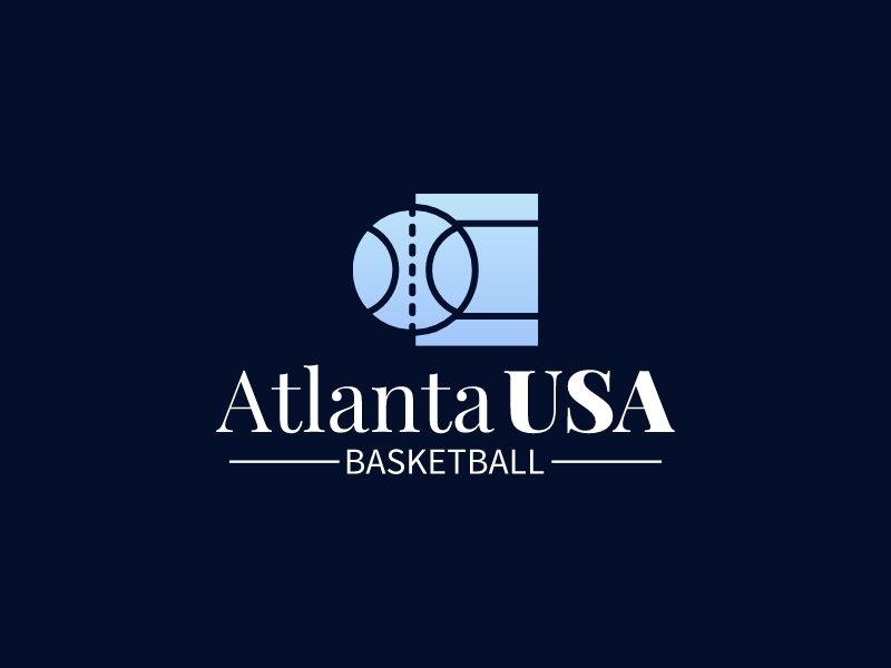 Atlanta USA logo design