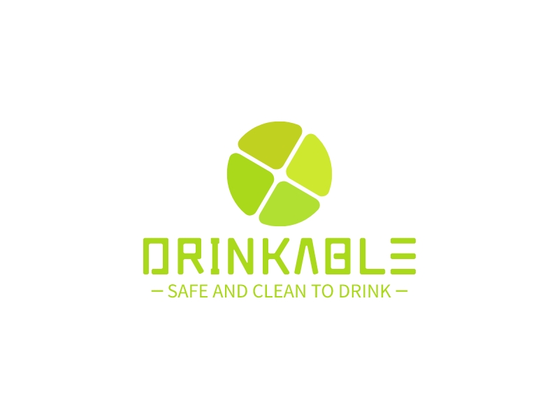 Drinkable logo design