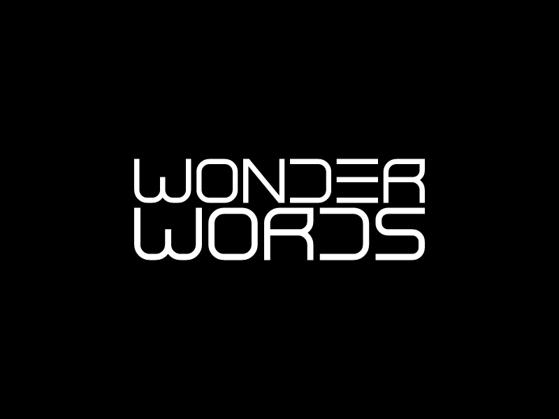 Wonder Words logo design
