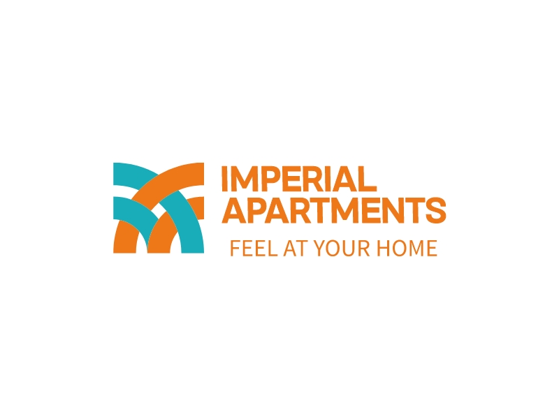 IMPERIAL Apartments logo design
