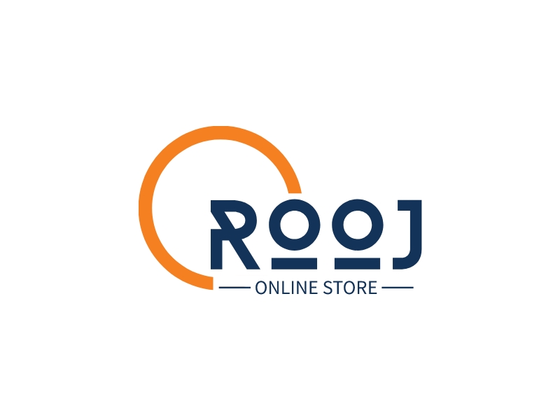 ROOJ logo design
