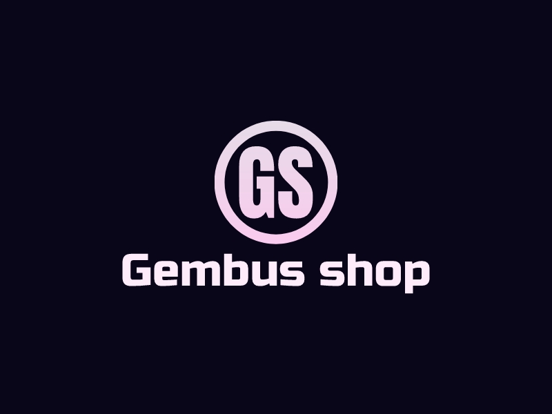 Gembus shop logo design