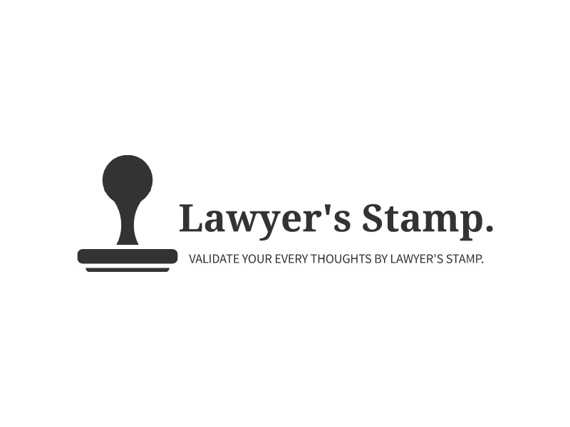 Lawyer's Stamp. Logo Maker - Design Lawyer's Stamp. logos online