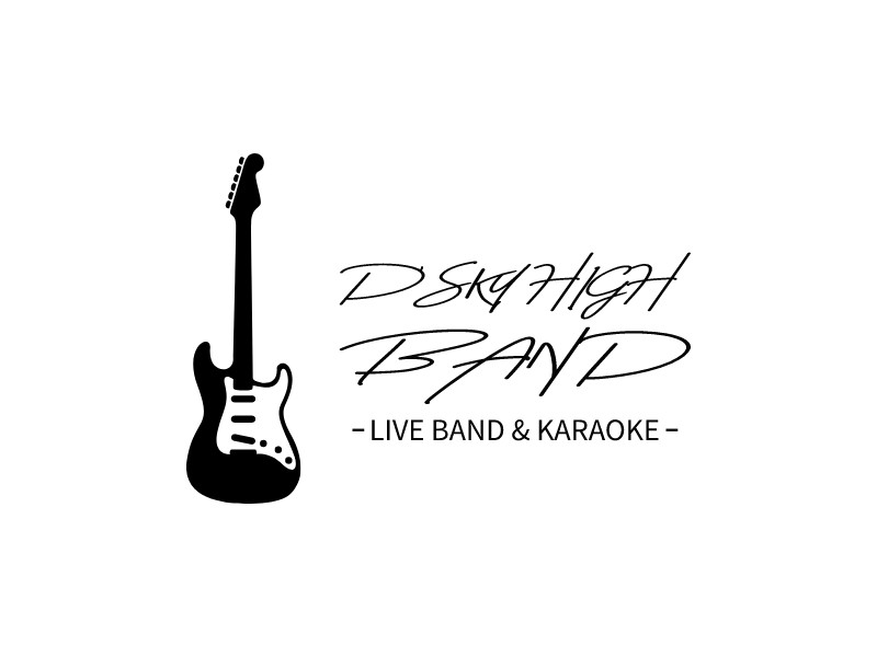 D'sky high band logo design