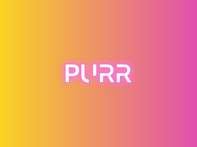 Purr logo design
