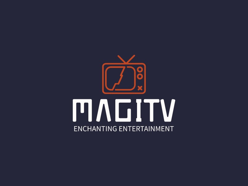 MagiTV logo design