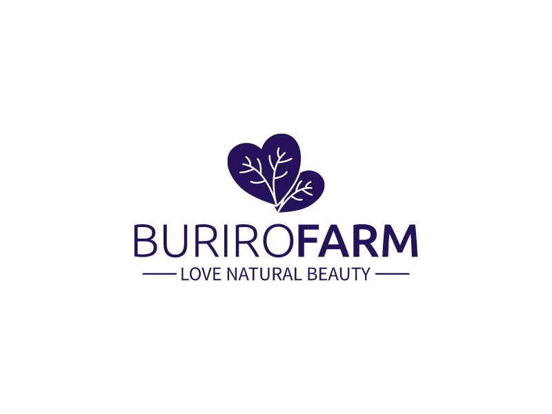 BURIRO FARM logo design
