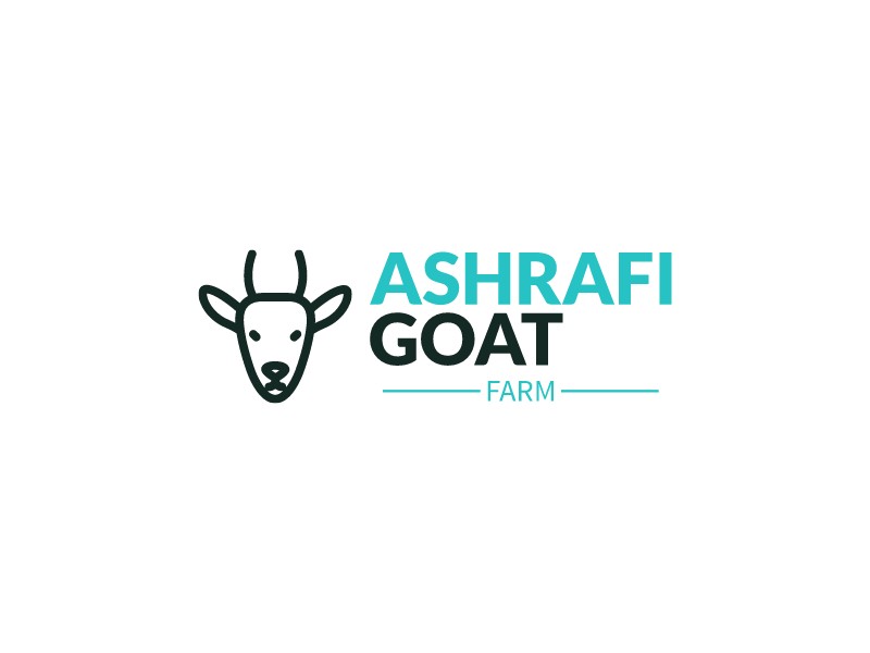 Ashrafi Goat logo design