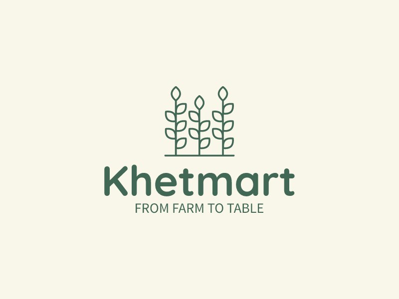 Khetmart logo design