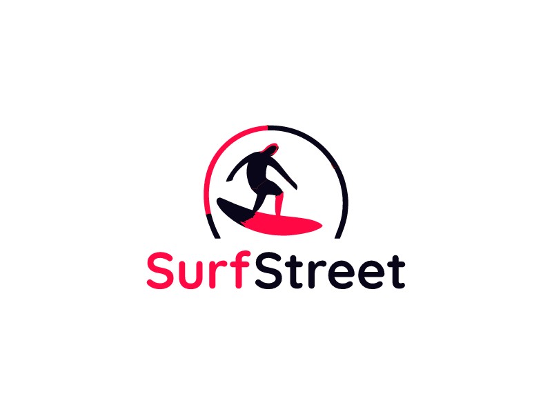 Surf Street logo design
