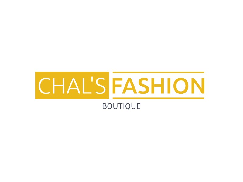 Chal's Fashion Logo Maker - Design Chal's Fashion logos online