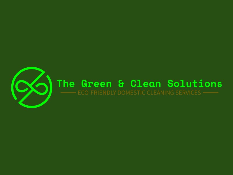 The Green & Clean Solutions logo design