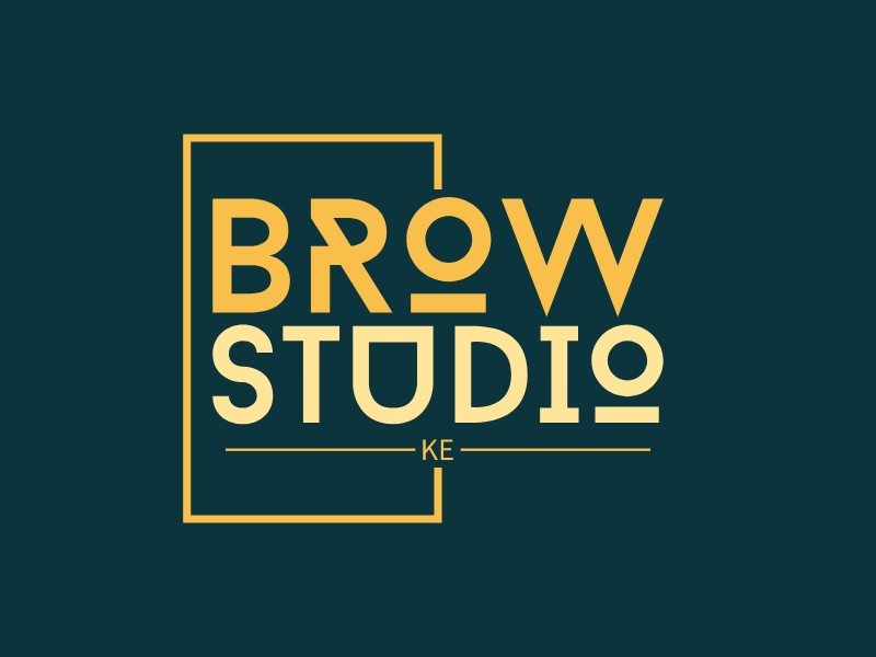 Brow Studio logo design