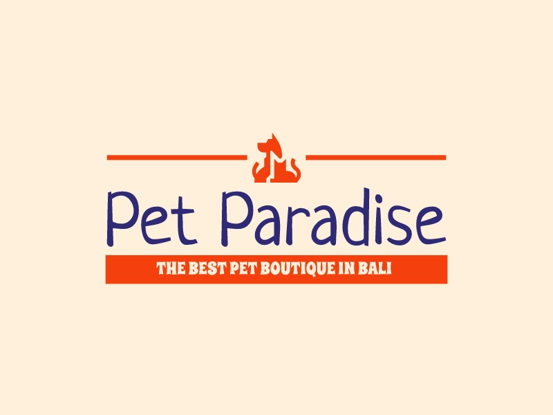 Pet Paradise logo design